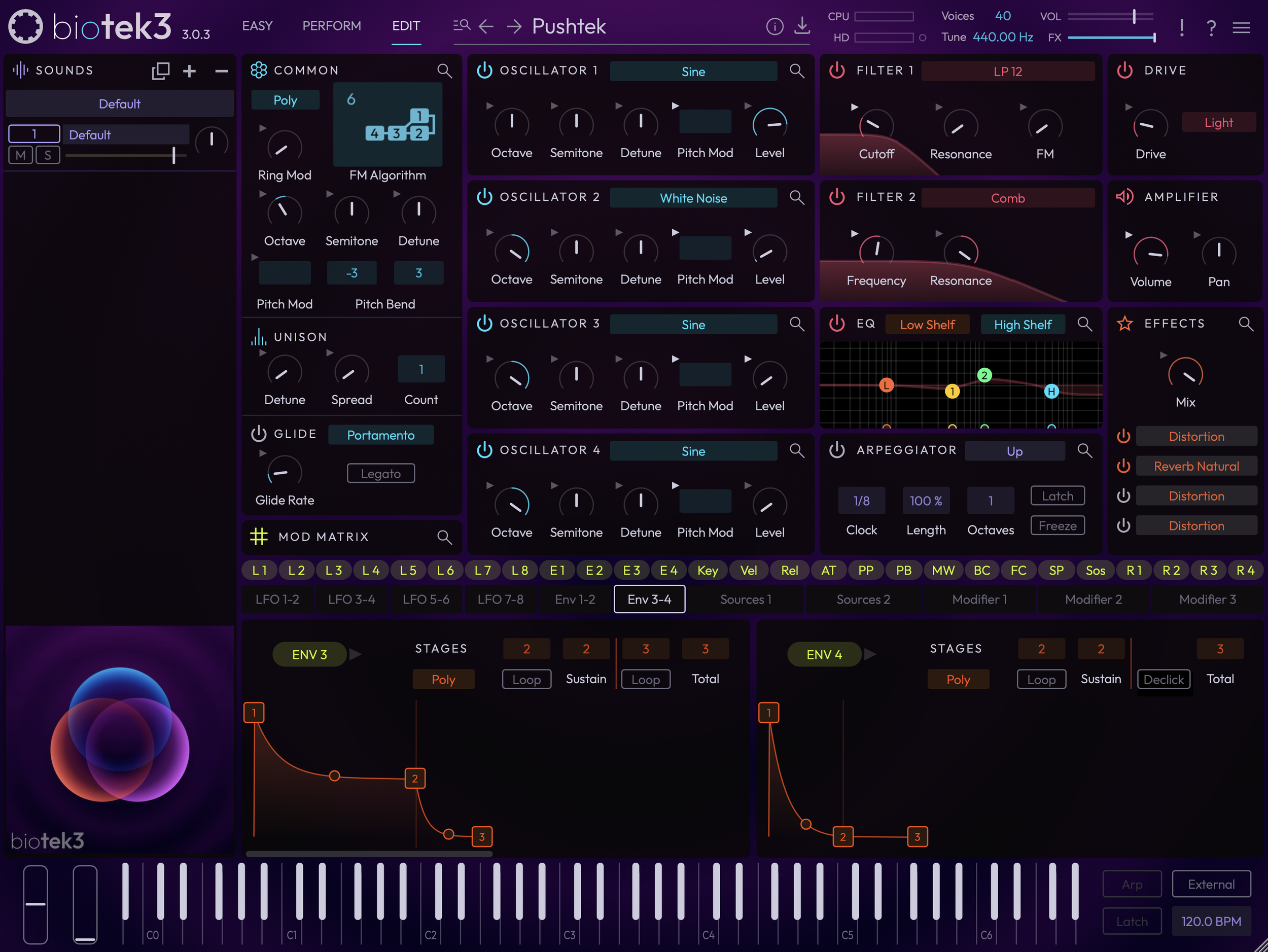 Tracktion BioTek 3