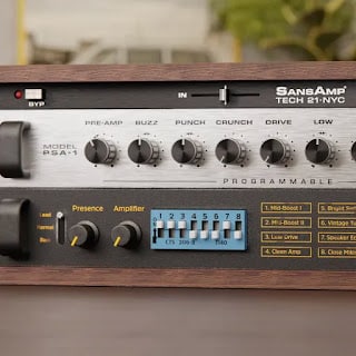 Audiopunks SansAmp Rack v1.0.0 Window