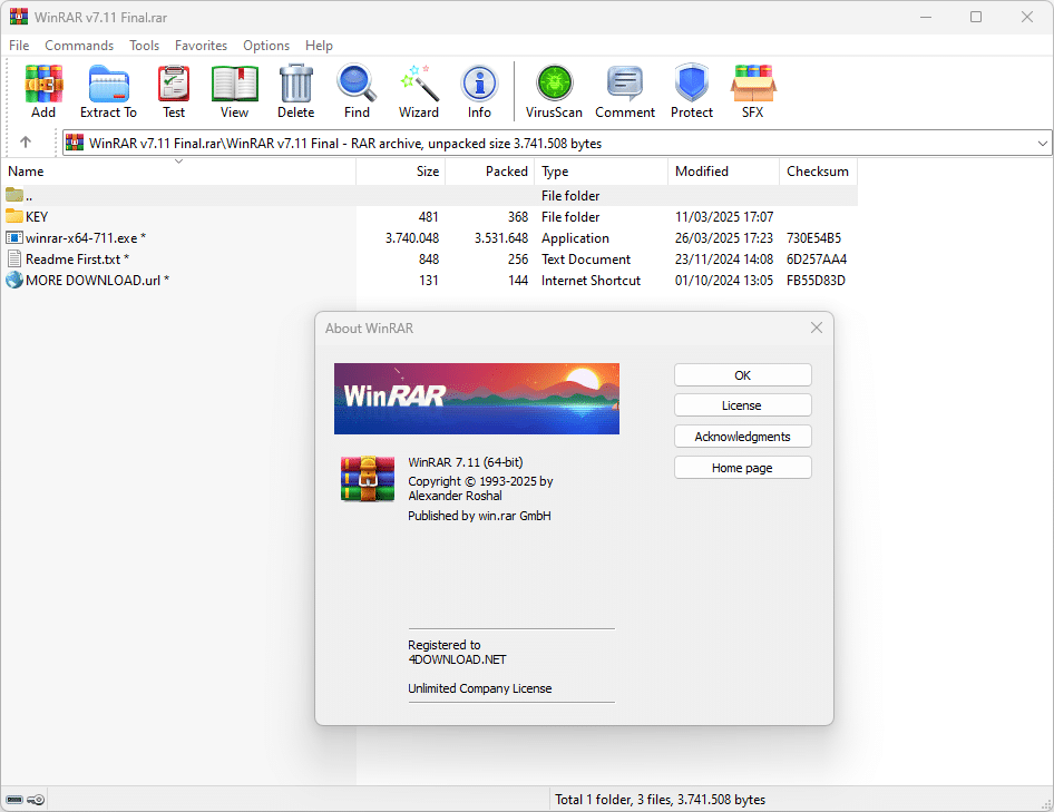 WinRAR v7.13 Final