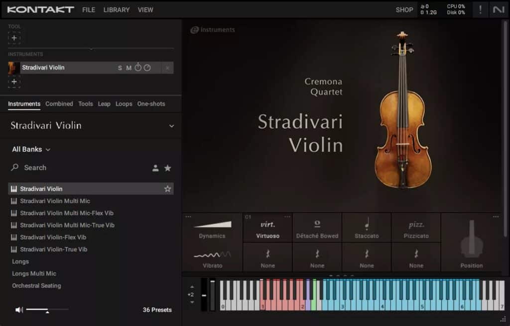 Native Instruments Stradivari Violin